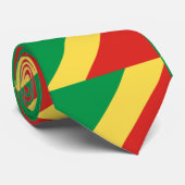 Flagge Kongo-Brazzaville Krawatte (Gerollt)