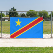 Flagge Kongo Kinshasa Banner (InSitu)