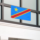 Flagge Kongo Kinshasa Banner (Äußeres Gebäude)