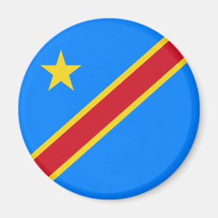 Flagge Kongo Kinshasa Magnet