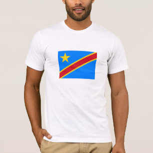 Flagge Kongo Kinshasa T-Shirt