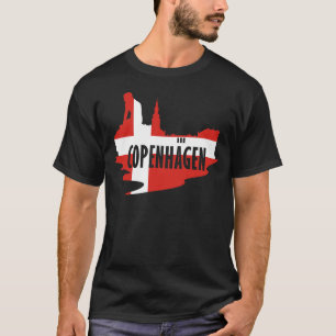 Flagge Kopenhagen T-Shirt