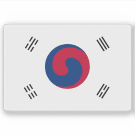 Flagge Koreas (1882-1910) Aufkleber