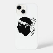 Flagge Korsikas iPhone Hülle (Rückseite)