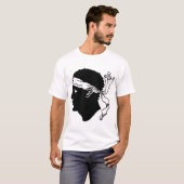 Flagge Korsikas T-Shirt (Vorne ganz)