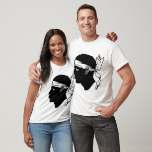 Flagge Korsikas T-Shirt