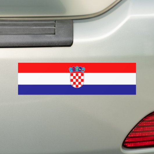 Flagge Kroatiens Autoaufkleber (Auf Auto)