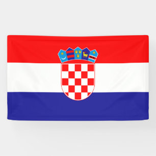 Flagge Kroatiens Banner