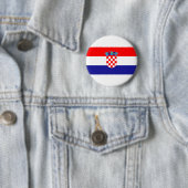 Flagge Kroatiens Button (Beispiel)