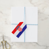 Flagge Kroatiens Geschenkanhänger (Mit Garn)
