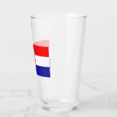 Flagge Kroatiens Glas (Links)