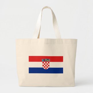 Flagge Kroatiens Jumbo Stoffbeutel