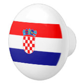 Flagge Kroatiens Keramikknauf (Rechts)