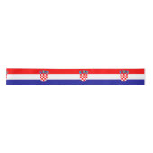 Flagge Kroatiens Satinband (Vorderseite)