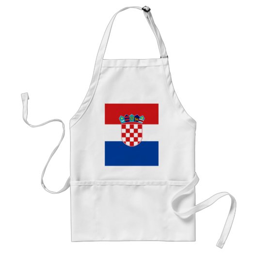Flagge Kroatiens Schürze (Vorne)