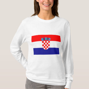 Flagge Kroatiens T-Shirt