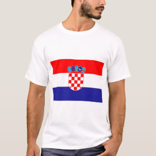 Flagge Kroatiens T-Shirt