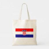 Flagge Kroatiens Tragetasche (Rückseite)