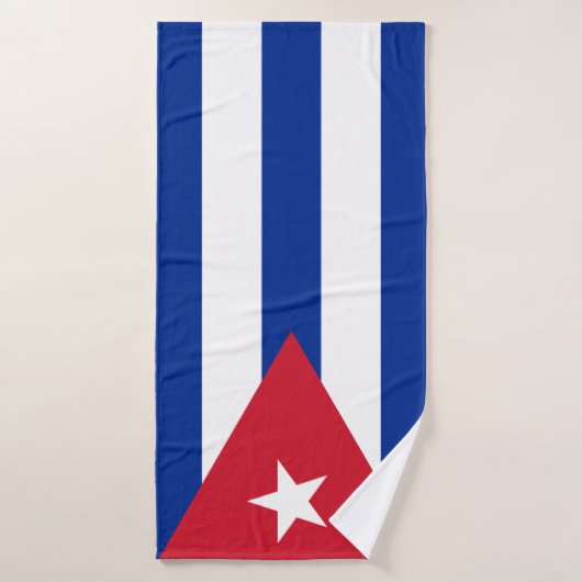 Flagge Kubas Badehandtuch (Badehandtuch)