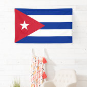 Flagge Kubas Banner (Insitu)