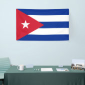 Flagge Kubas Banner (Messeveranstaltung)