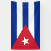 Flagge Kubas Banner (Vertikal)