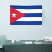 Flagge Kubas Banner (Messeveranstaltung)
