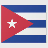 Flagge Kubas Geschenkpapier (Flach)