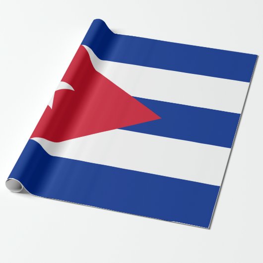 Flagge Kubas Geschenkpapier (Ungerollt)