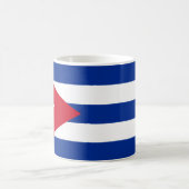 Flagge Kubas Kaffeetasse (Mittel)