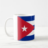 Flagge Kubas Kaffeetasse (Links)