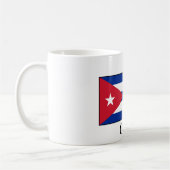 Flagge Kubas (Kuba) Kaffeetasse (Links)