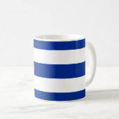 Flagge Kubas (Kubaner) Kaffeetasse (VorderseiteRechts)