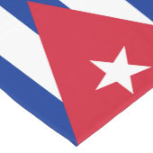 Flagge Kubas Kurzer Tischläufer (Ecke)