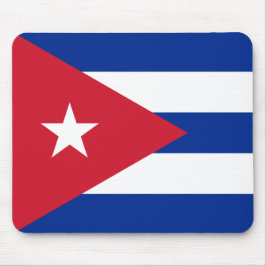 Flagge Kubas Mousepad