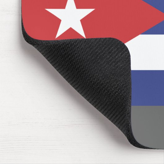 Flagge Kubas Mousepad (Ecke)