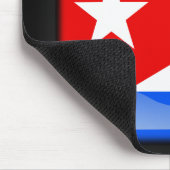 Flagge Kubas Mousepad (Ecke)
