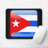 Flagge Kubas Mousepad (Mit Mouse)