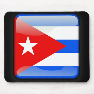 Flagge Kubas Mousepad