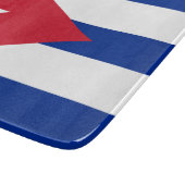 Flagge Kubas Schneidebrett (Ecke)