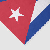 Flagge Kubas Seidenpapier (Ausschnitt)