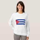 Flagge Kubas T-Shirt (Vorne ganz)