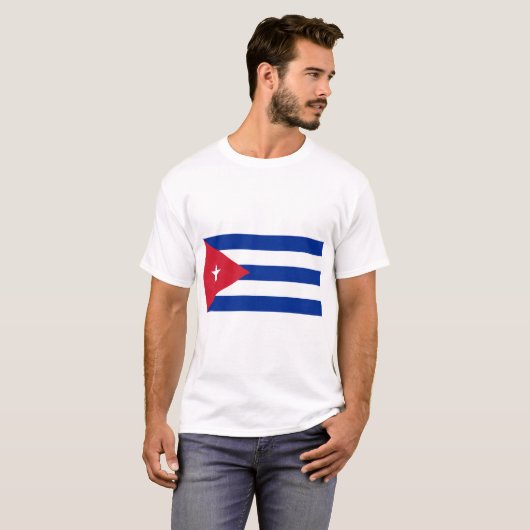 Flagge Kubas T-Shirt (Vorne ganz)