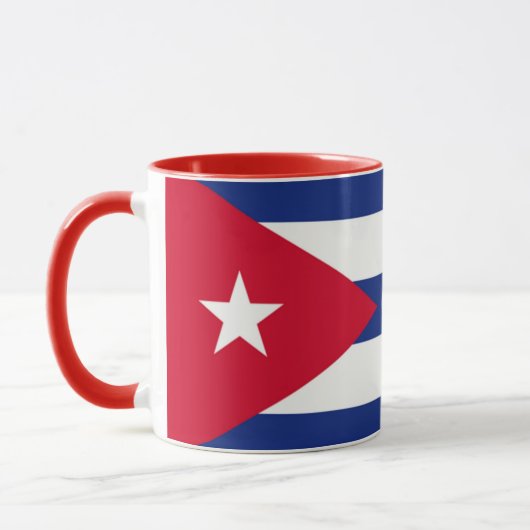 Flagge Kubas Tasse (Links)