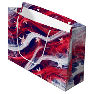 Flagge-kundenspezifische Geschenk-Tasche Große Geschenktüte