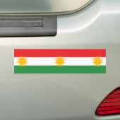 Flagge Kurdistans Autoaufkleber (Auf Auto)