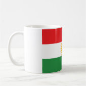 Flagge Kurdistans Kaffeetasse (Links)