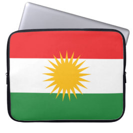 Flagge Kurdistans Laptopschutzhülle