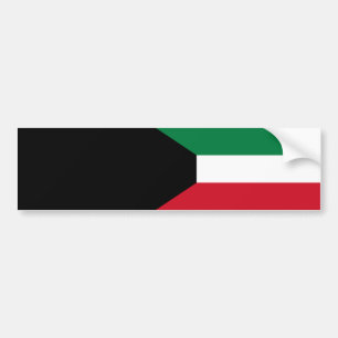 Flagge Kuwaits Autoaufkleber