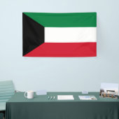 Flagge Kuwaits Banner (Messeveranstaltung)
